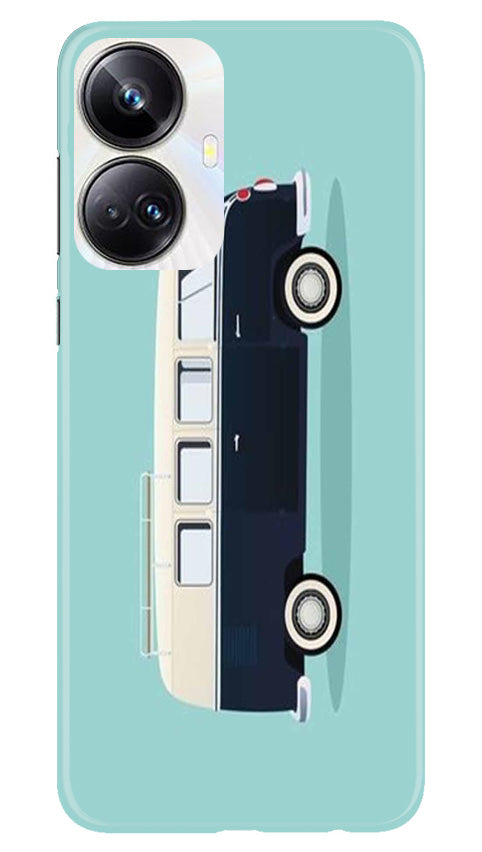 Travel Bus Mobile Back Case for Realme 10 Pro Plus 5G (Design - 338)