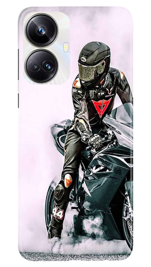 Biker Mobile Back Case for Realme 10 Pro Plus 5G (Design - 342)