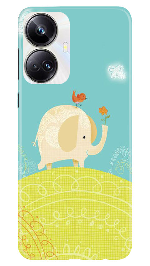 Elephant Painting Case for Realme 10 Pro Plus 5G