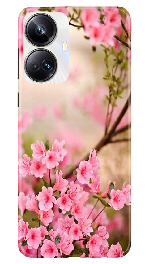 Pink flowers Case for Realme 10 Pro Plus 5G