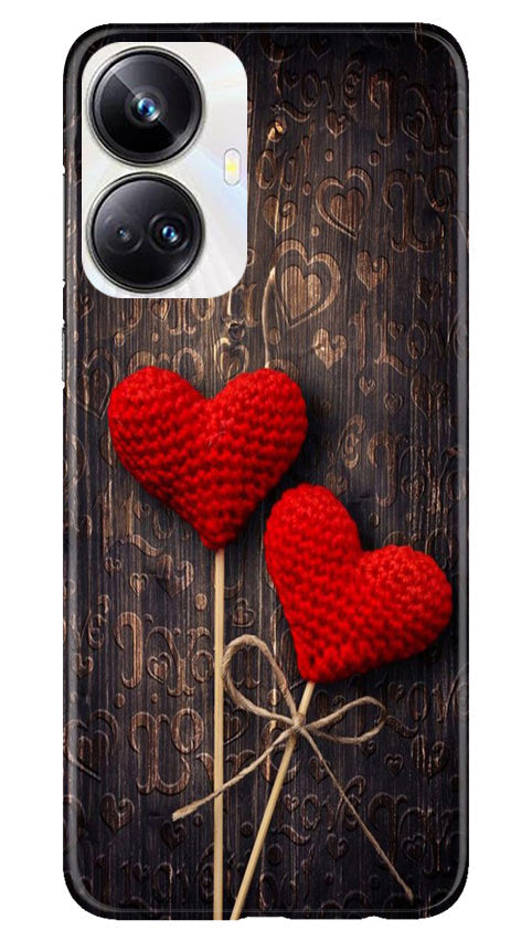 Red Hearts Case for Realme 10 Pro Plus 5G