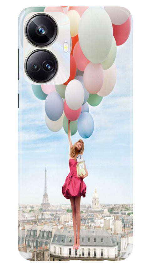 Girl with Baloon Case for Realme 10 Pro Plus 5G