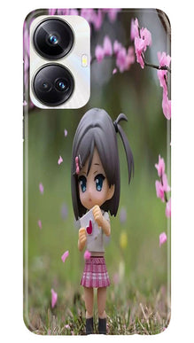 Cute Girl Mobile Back Case for Realme 10 Pro Plus 5G (Design - 92)