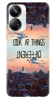 Look at things different Mobile Back Case for Realme 10 Pro Plus 5G (Design - 99)