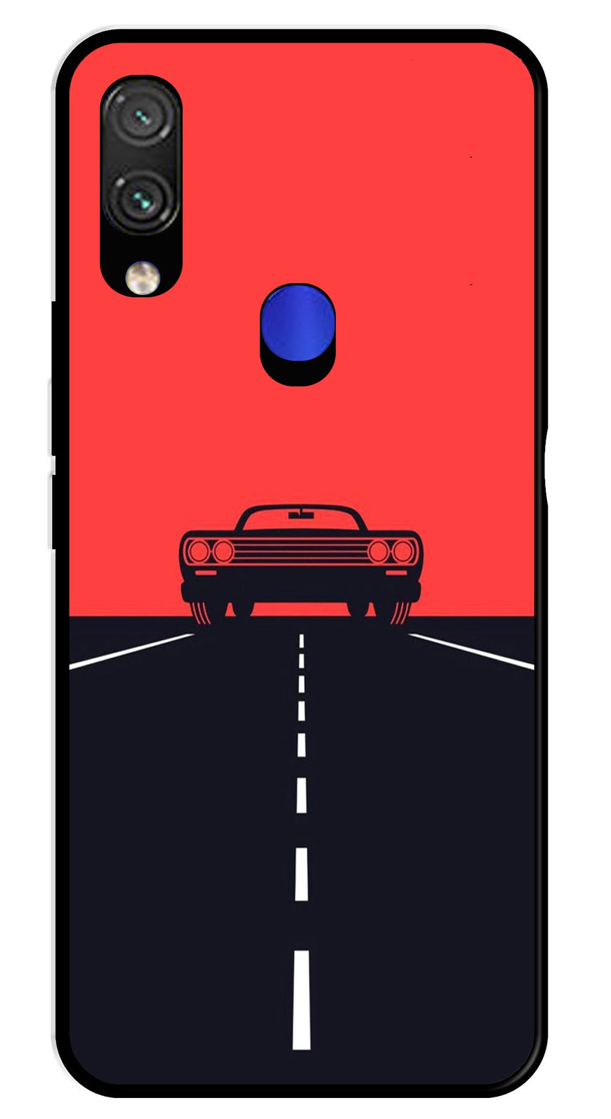 Car Lover Metal Mobile Case for Xiaomi Mi 10T   (Design No -21)