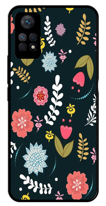 Floral Pattern2 Metal Mobile Case for Redmi Note 11 Pro