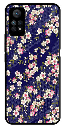 Flower Design Metal Mobile Case for Redmi Note 11 Pro