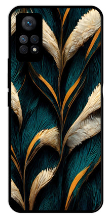 Feathers Metal Mobile Case for Redmi Note 11 Pro Plus