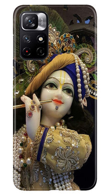 Lord Krishna3 Mobile Back Case for Redmi Note 11T 5G (Design - 18)