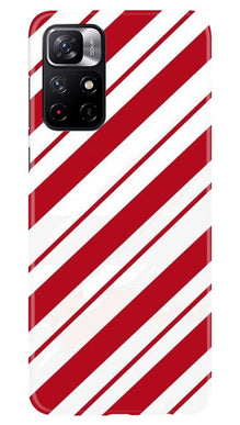 Red White Mobile Back Case for Redmi Note 11T 5G (Design - 44)