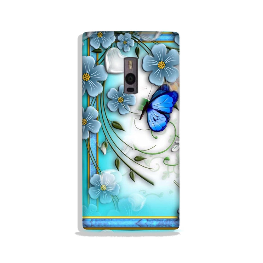 Blue Butterfly Case for OnePlus 2