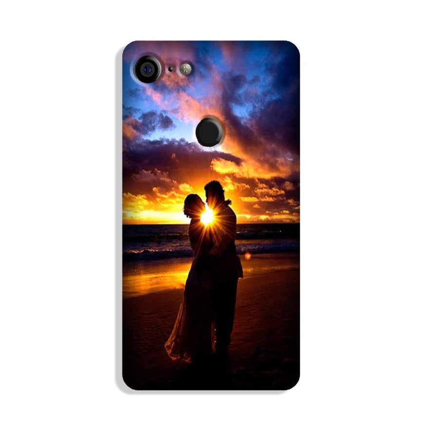 Couple Sea shore Case for Google Pixel 3A XL