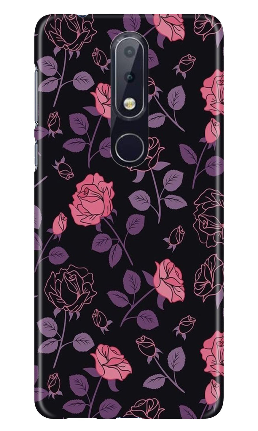 Rose Pattern Case for Nokia 7.1