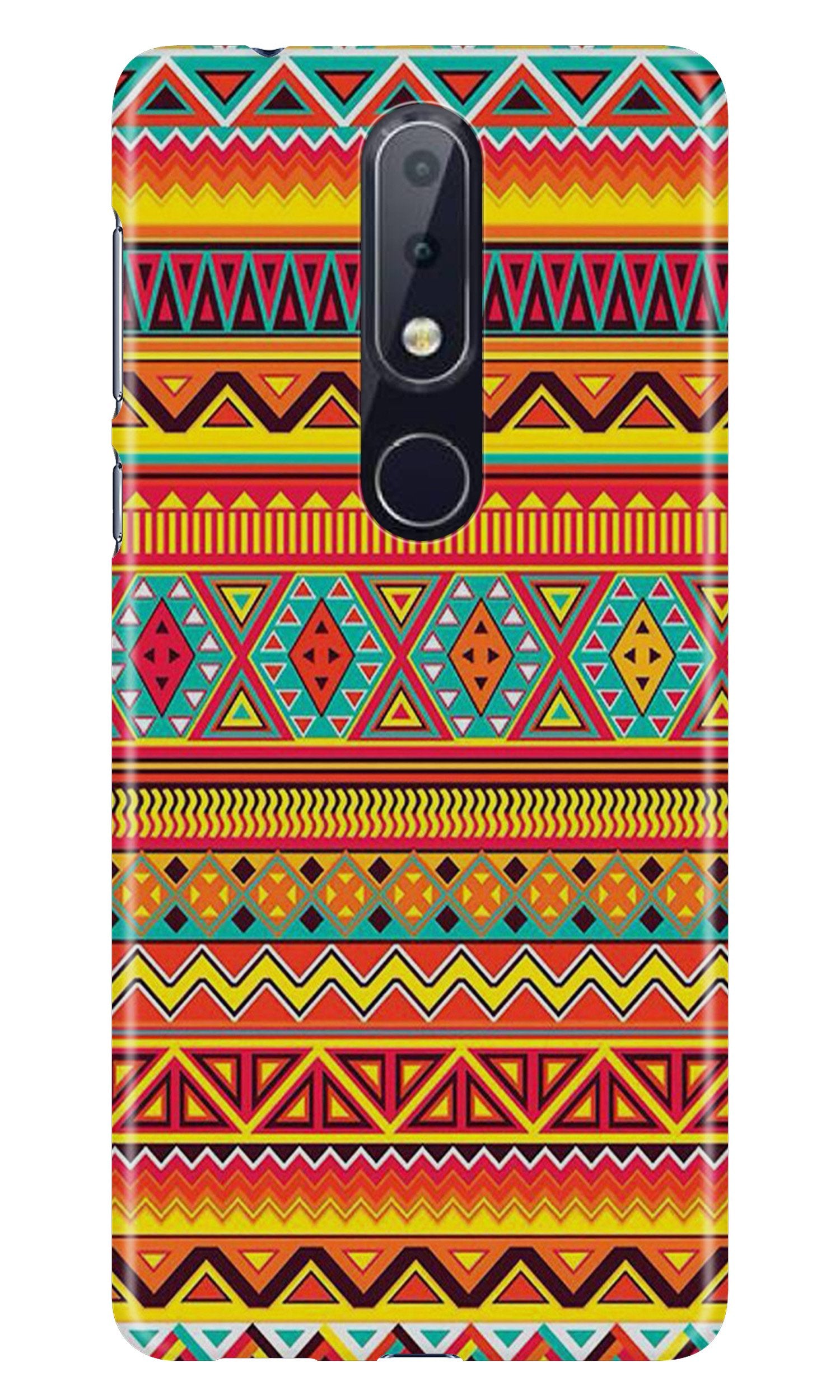 Zigzag line pattern Case for Nokia 7.1