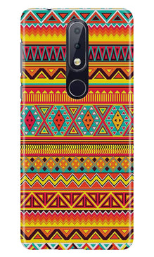 Zigzag line pattern Case for Nokia 7.1