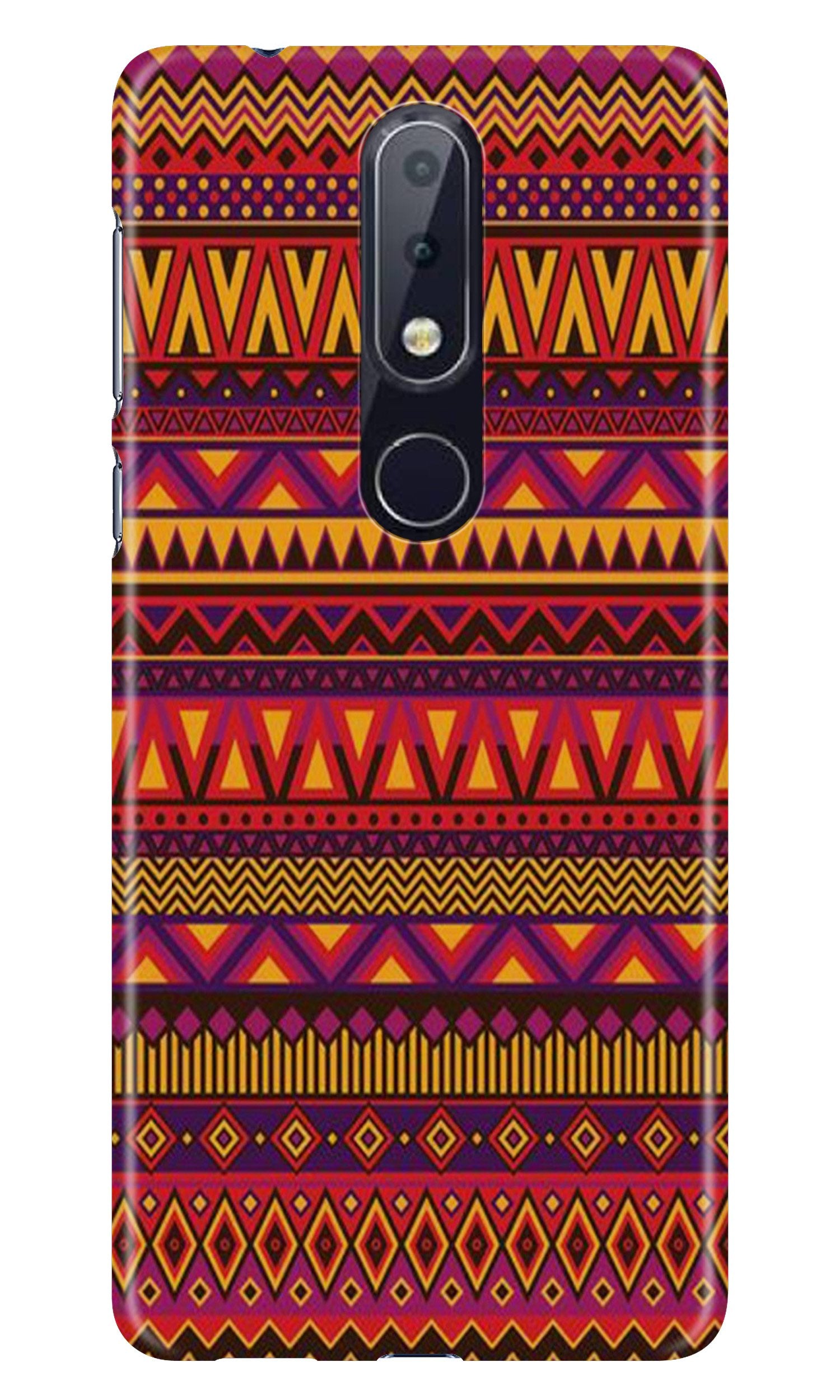 Zigzag line pattern2 Case for Nokia 7.1