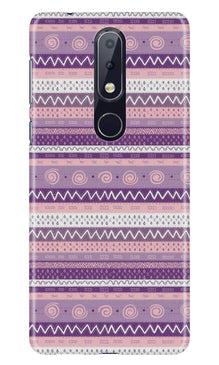 Zigzag line pattern3 Case for Nokia 7.1
