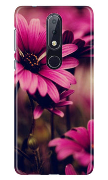 Purple Daisy Case for Nokia 7.1