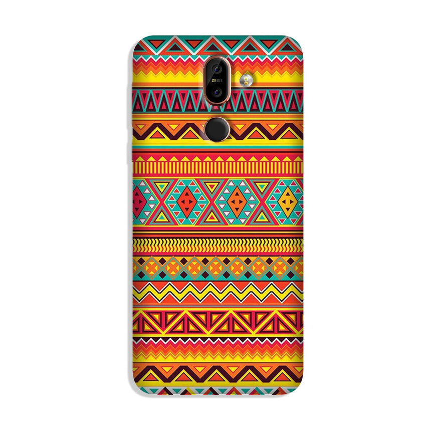 Zigzag line pattern Case for Nokia 8.1