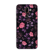 Rose Black Background Case for Nokia 8.1