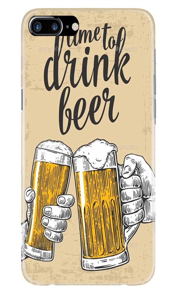 Drink Beer Mobile Back Case for iPhone 7 Plus  (Design - 328)
