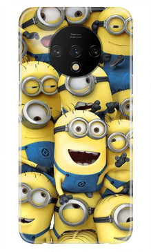 Minions Mobile Back Case for OnePlus 7T  (Design - 127)