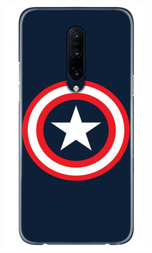 Captain America Mobile Back Case for OnePlus 7T pro (Design - 42)