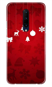 Christmas Mobile Back Case for OnePlus 7T pro (Design - 78)