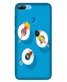 Girlish Mobile Back Case for Honor 9 Lite (Design - 306)