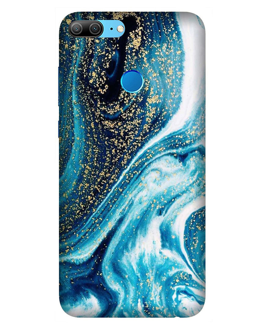 Marble Texture Mobile Back Case for Honor 9 Lite (Design - 308)