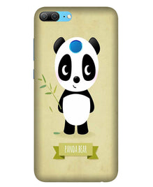 Panda Bear Mobile Back Case for Honor 9 Lite (Design - 317)