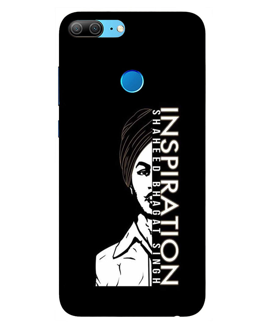 Bhagat Singh Mobile Back Case for Honor 9 Lite (Design - 329)