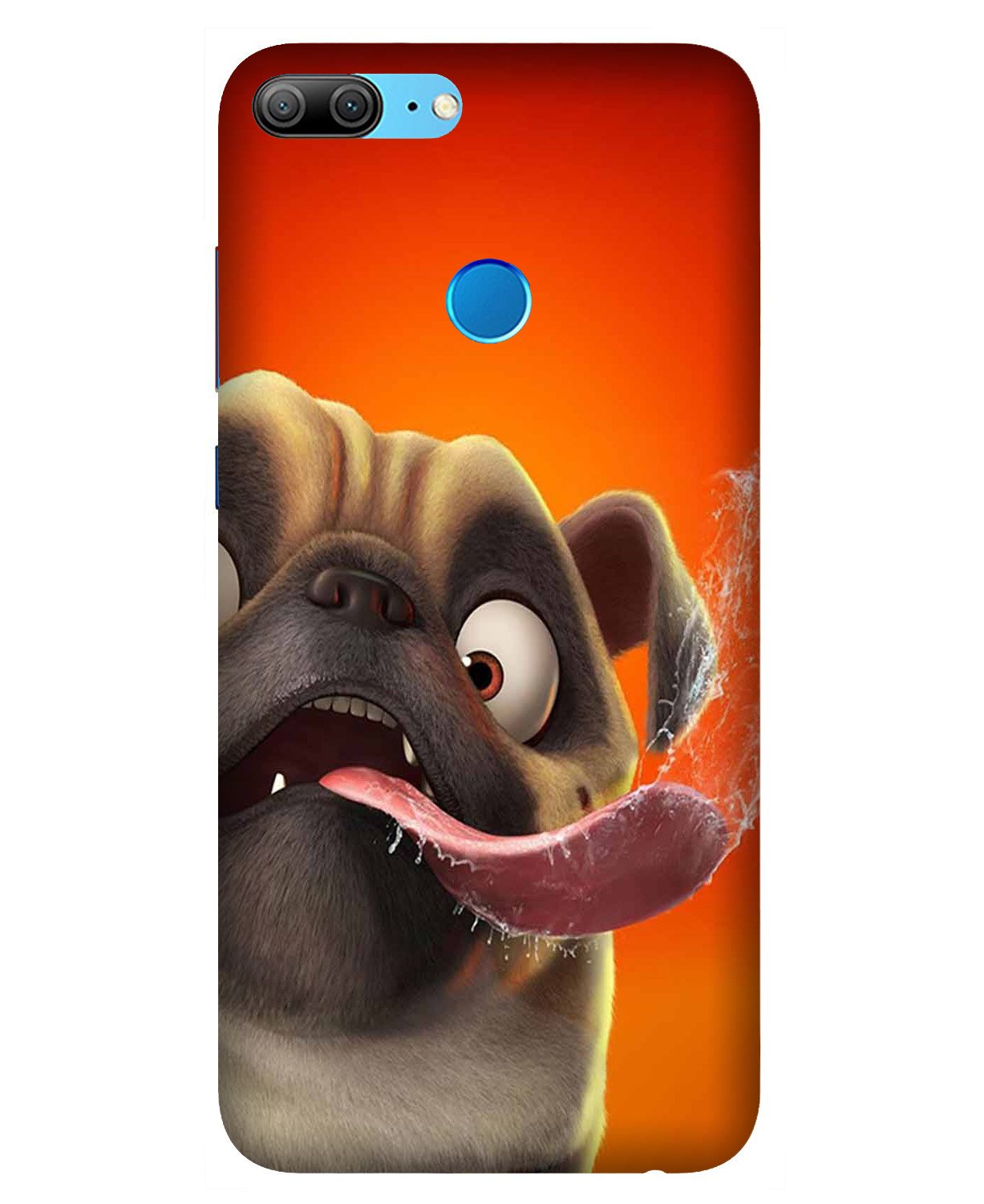 Dog Mobile Back Case for Honor 9 Lite (Design - 343)