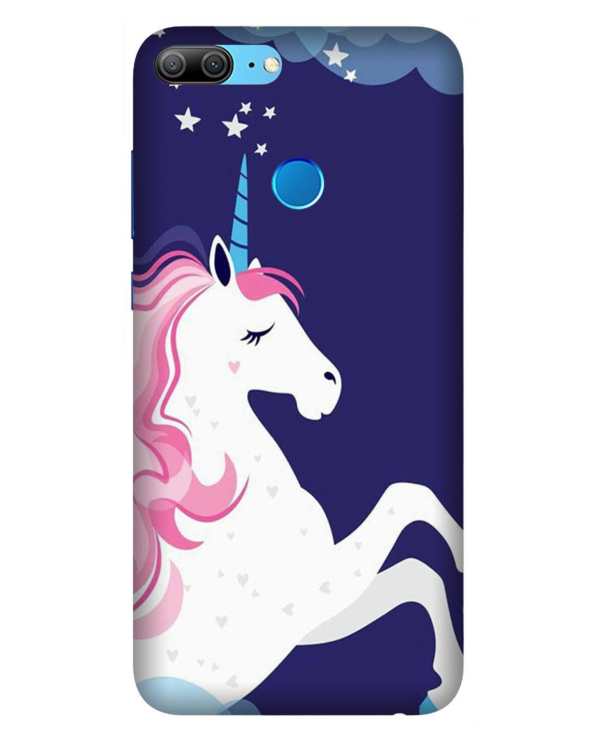 Unicorn Mobile Back Case for Honor 9 Lite (Design - 365)