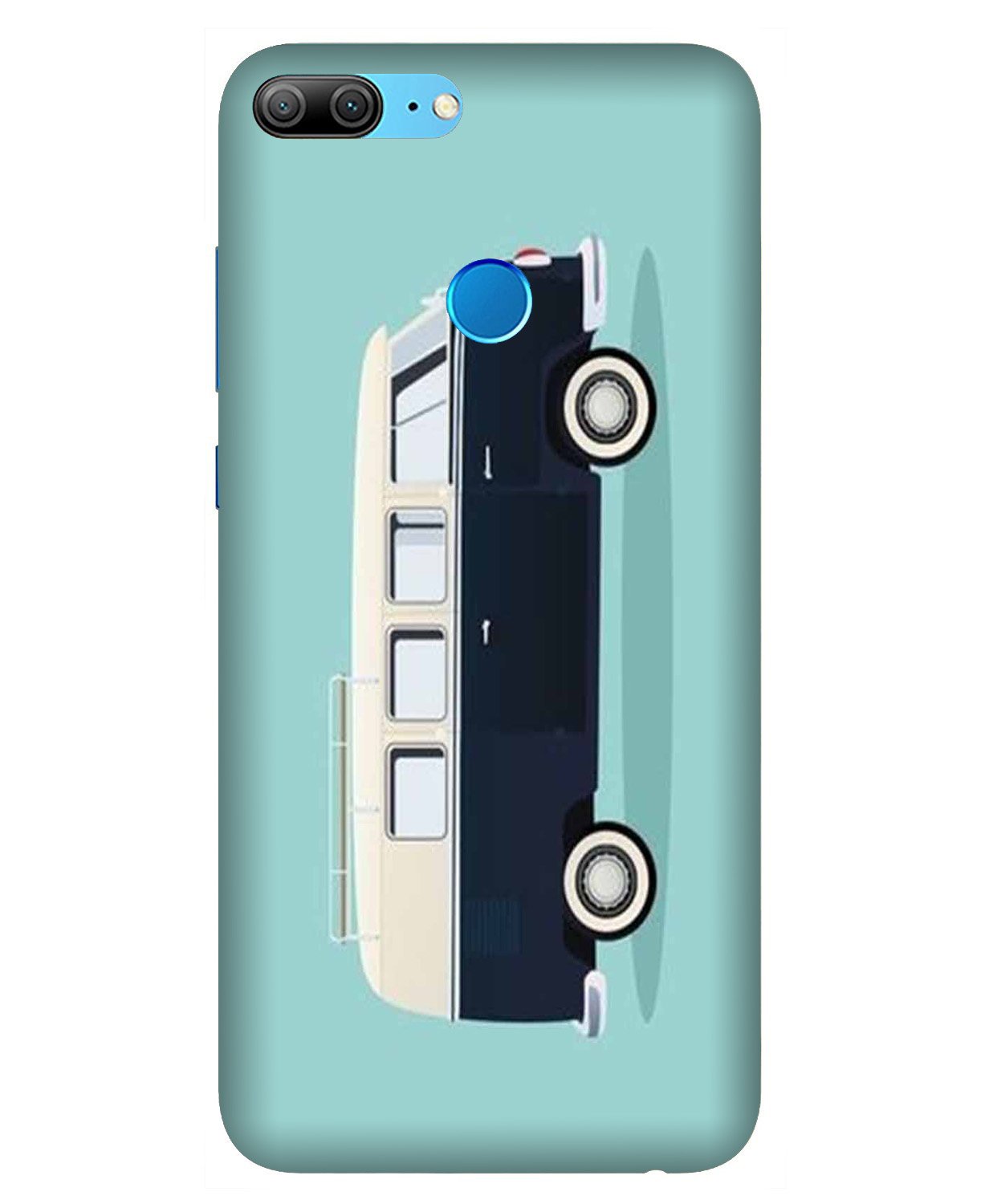 Travel Bus Mobile Back Case for Honor 9 Lite (Design - 379)