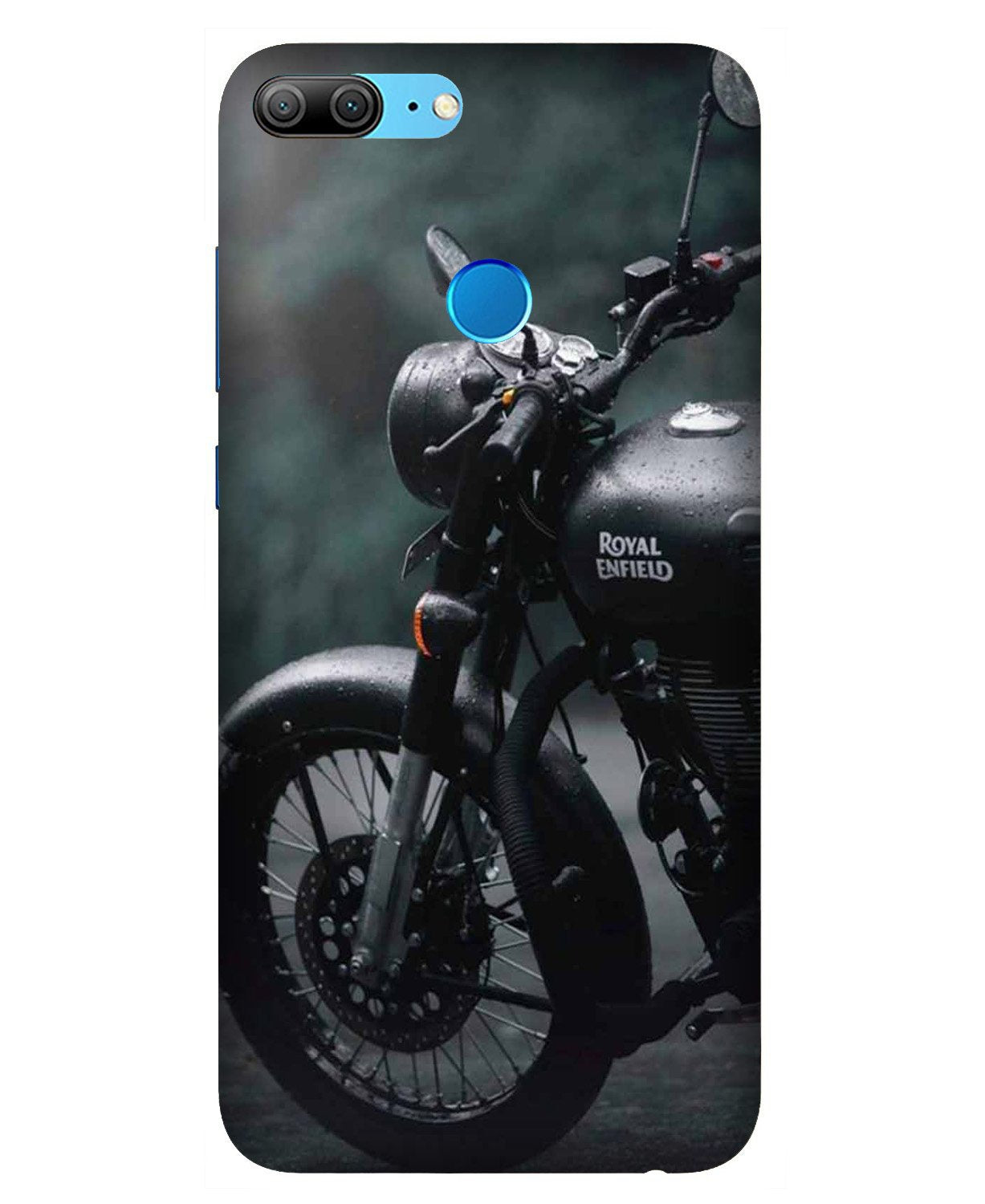 Royal Enfield Mobile Back Case for Honor 9 Lite (Design - 380)