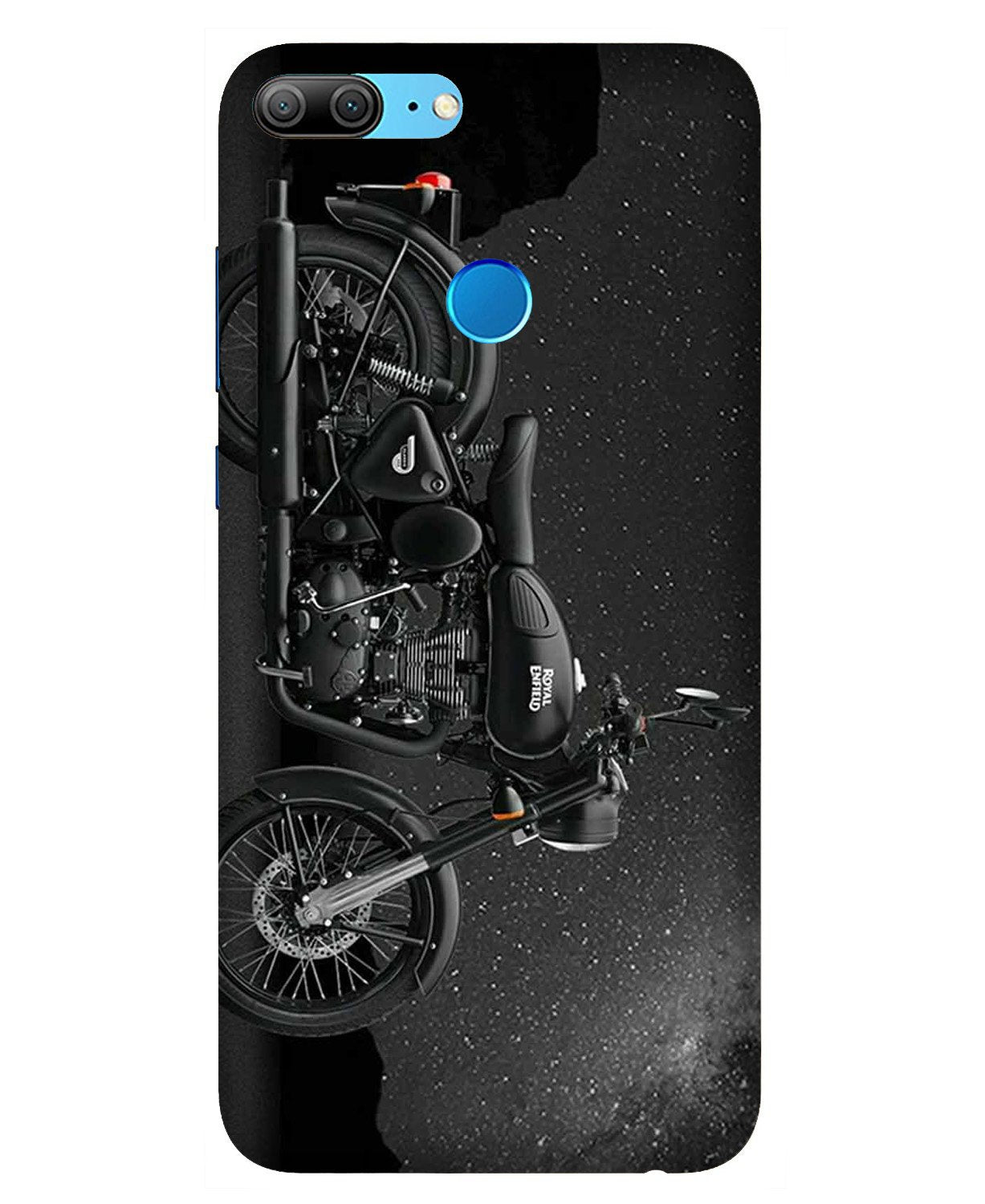 Royal Enfield Mobile Back Case for Honor 9 Lite (Design - 381)