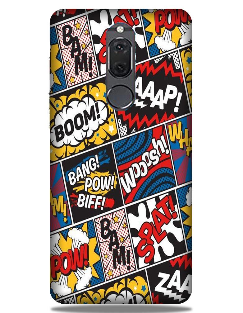 Boom Mobile Back Case for Honor 9i (Design - 302)