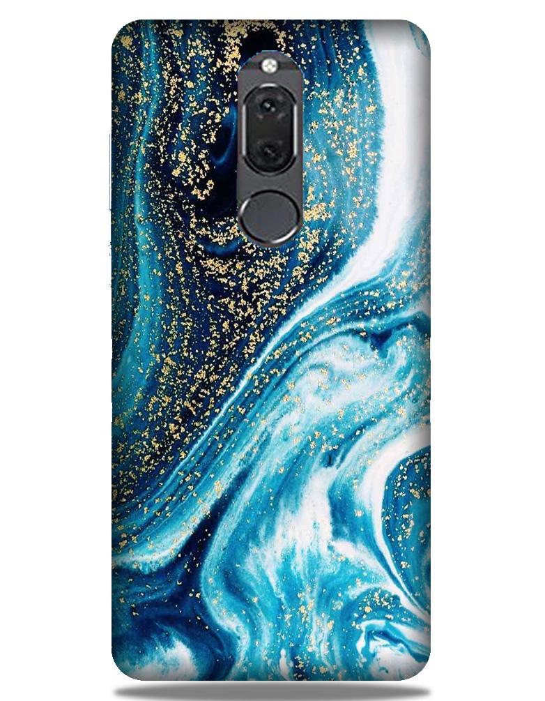 Marble Texture Mobile Back Case for Honor 9i (Design - 308)