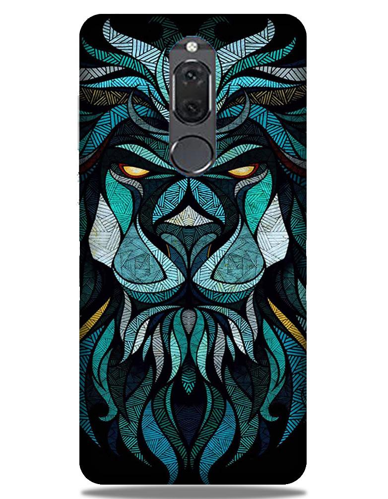 Lion Mobile Back Case for Honor 9i (Design - 314)