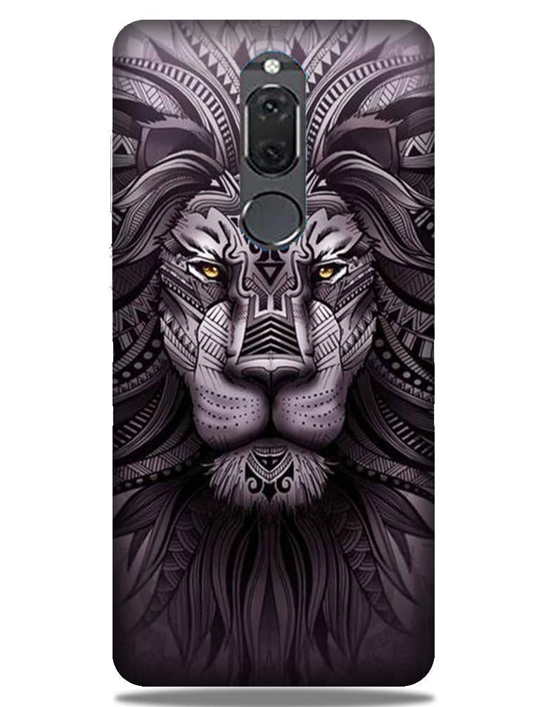 Lion Mobile Back Case for Honor 9i (Design - 315)