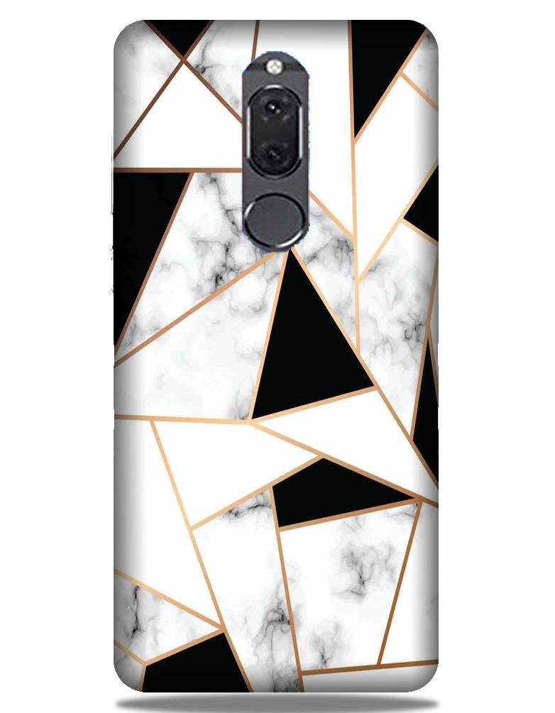 Marble Texture Mobile Back Case for Honor 9i (Design - 322)