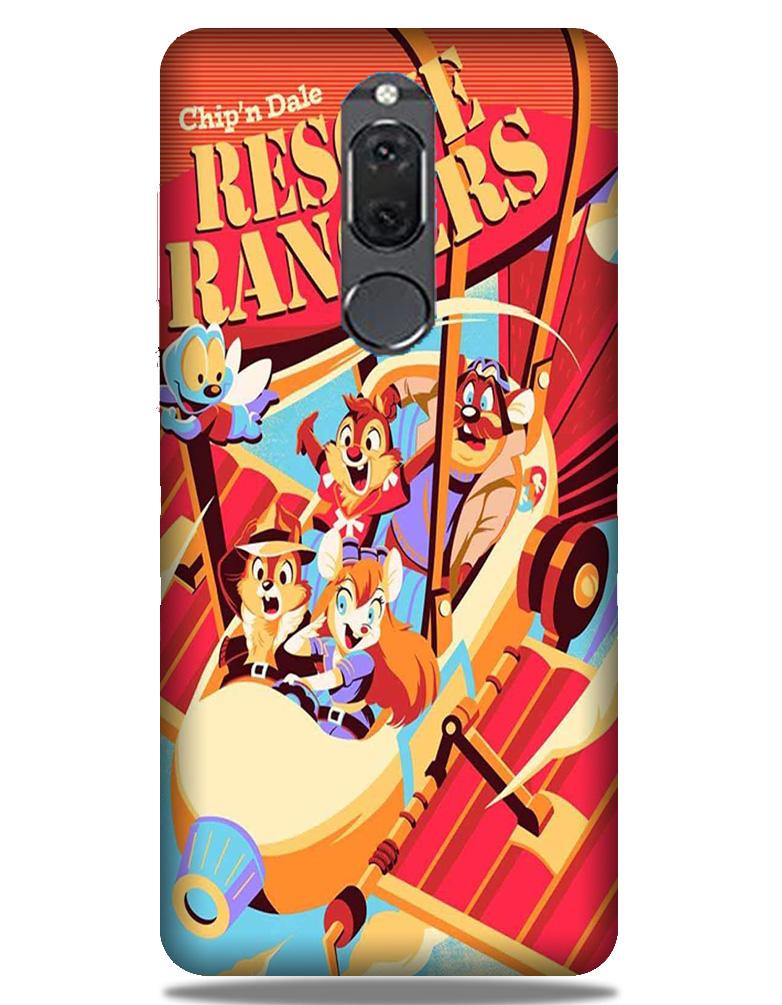 Rescue Rangers Mobile Back Case for Honor 9i (Design - 341)