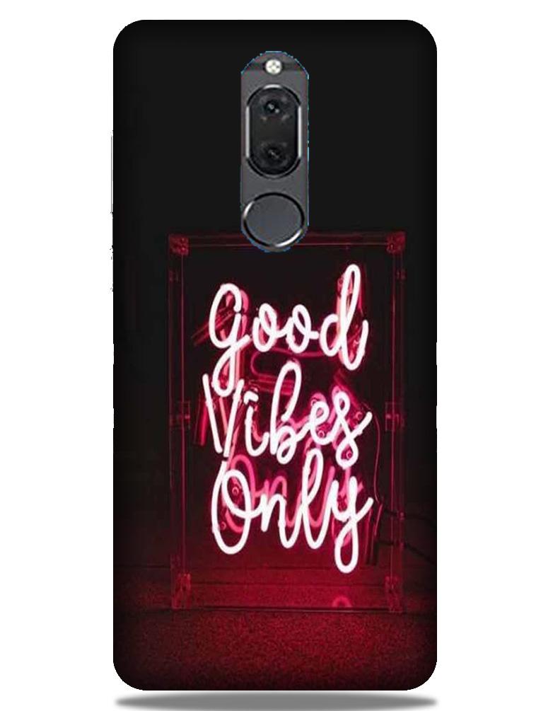 Good Vibes Only Mobile Back Case for Honor 9i (Design - 354)