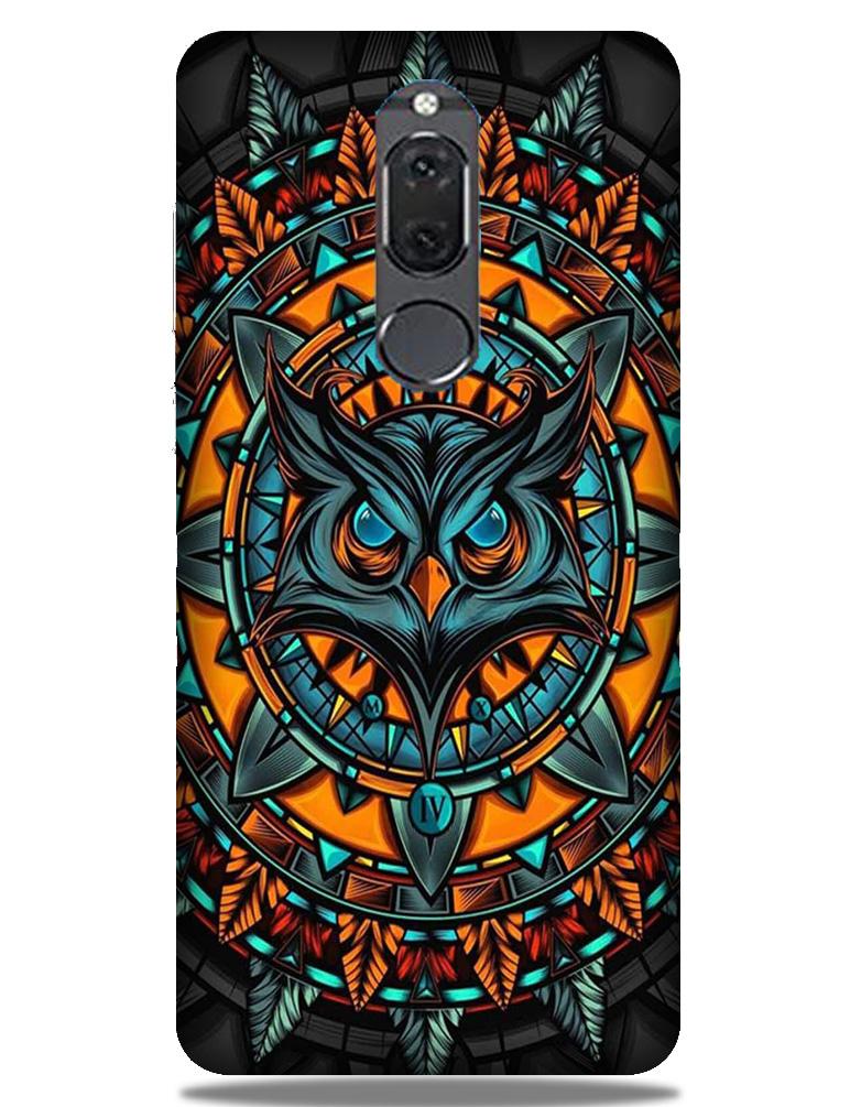 Owl Mobile Back Case for Honor 9i (Design - 360)