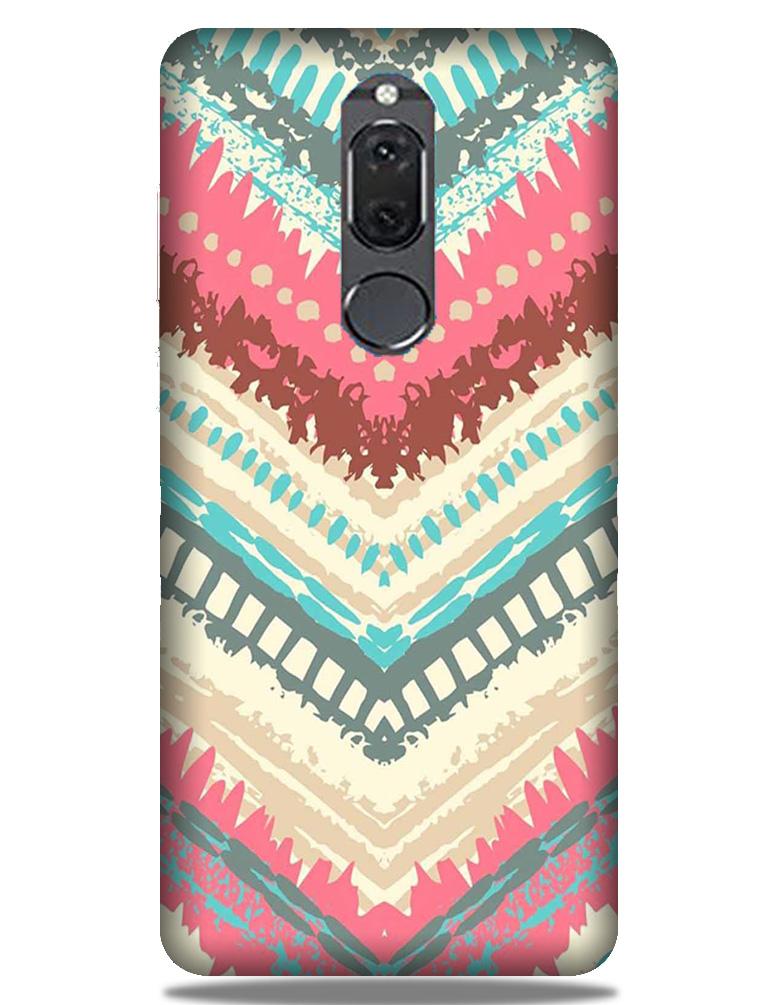 Pattern Mobile Back Case for Honor 9i (Design - 368)