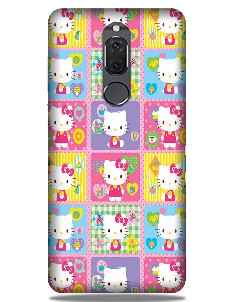 Kitty Mobile Back Case for Honor 9i (Design - 400)