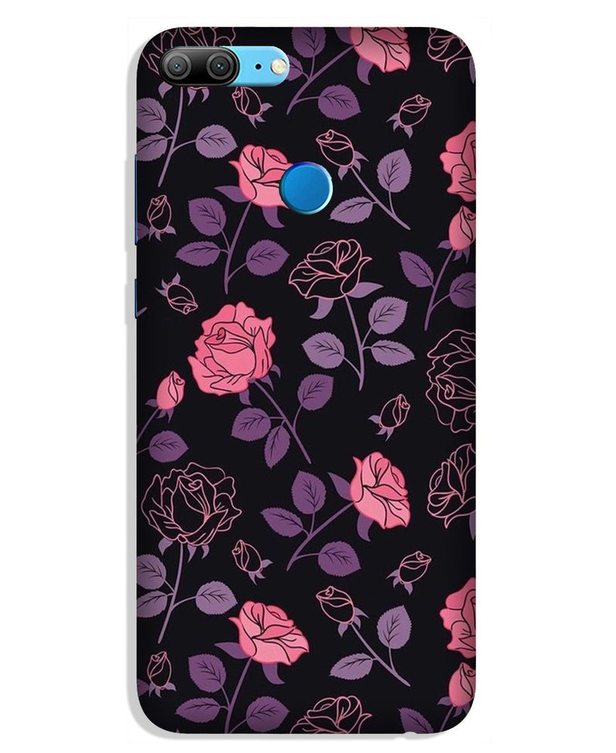 Rose Pattern Case for Honor 9 Lite