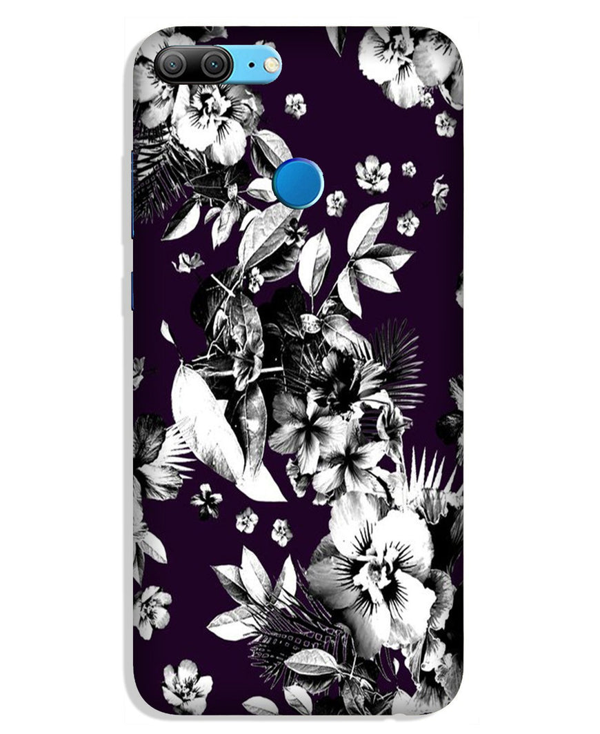 white flowers Case for Honor 9 Lite