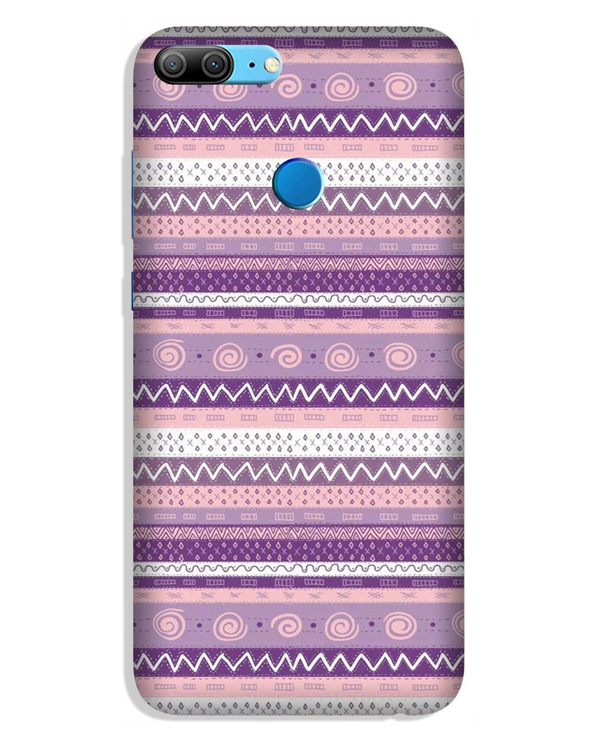 Zigzag line pattern3 Case for Honor 9 Lite